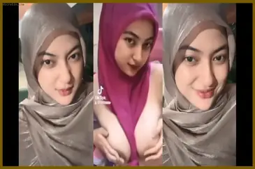 Live Miss Lala Hijab Pink Mulus Pulen